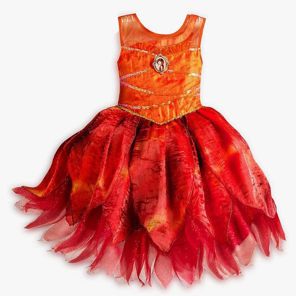 Halloween Girls Disney Tinkerbell Fawn Fairy costume